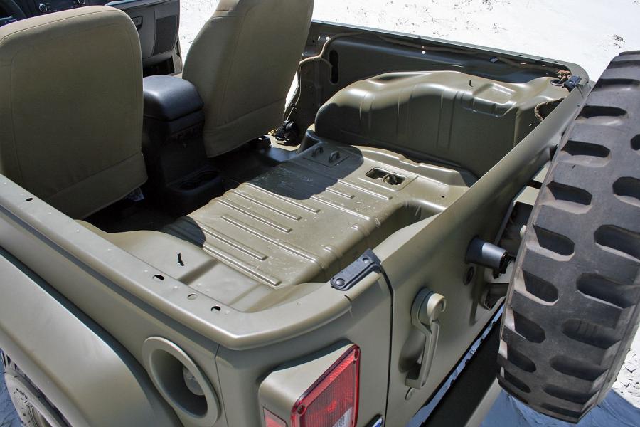 Багажник Jeep Wrangler 75th Salute Concept (JK) 2016 года  (фото 6 из 12)